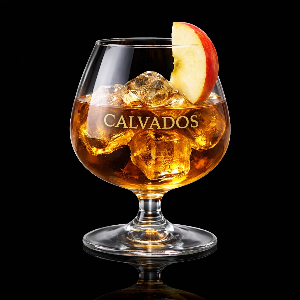Verre de calvados