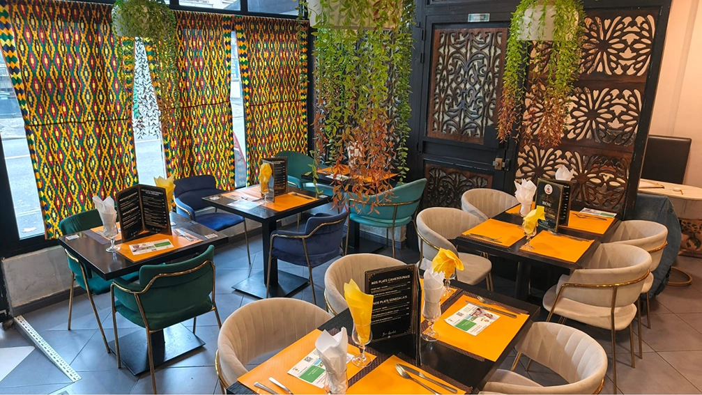 Vue intérieure du restaurant